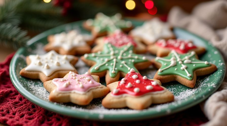 In der Weihnachtsbäckerei